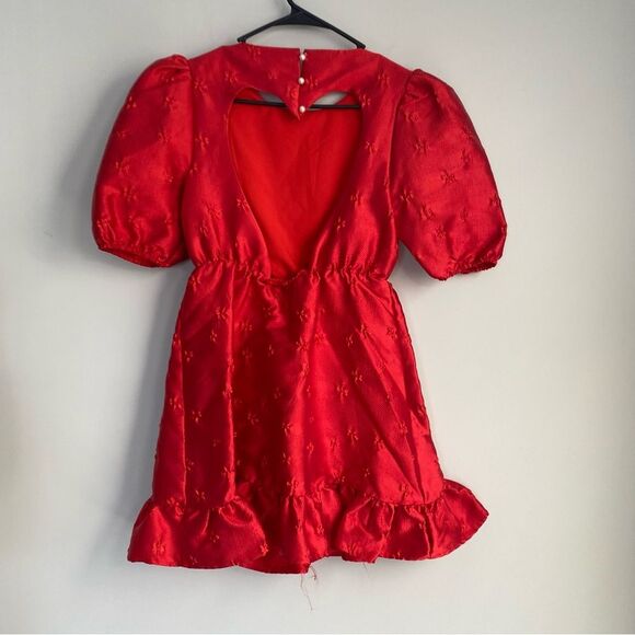 Sister Jane Poppy Heart-Cutout Mini Dress - Picture 6 of 10